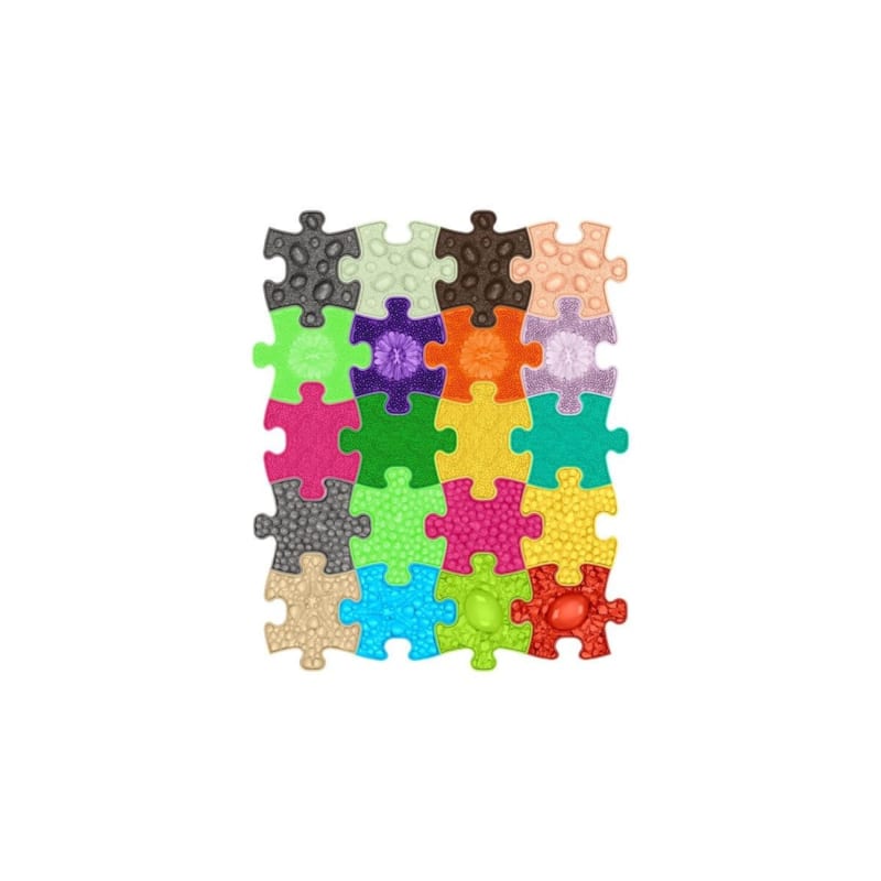 Set de mini dalles sensorielles muffik - 20 pièces