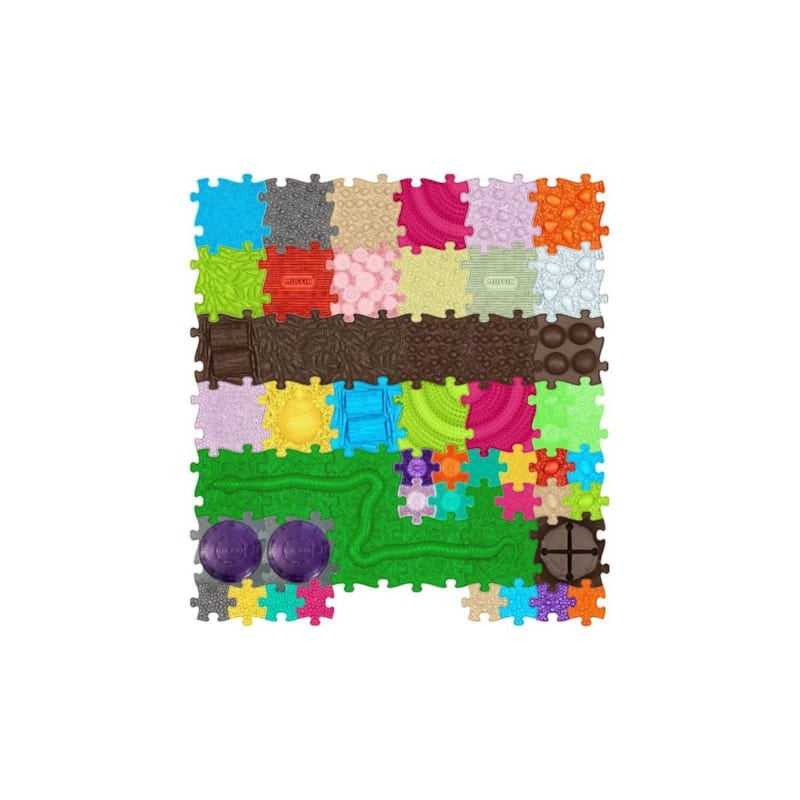 Tapis sensoriel muffik ensemble diamond - 49 pièces