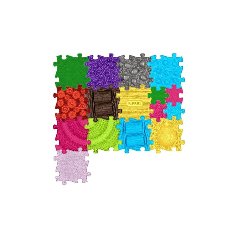 Tapis sensoriel muffik ensemble huge 2 - 16 pièces