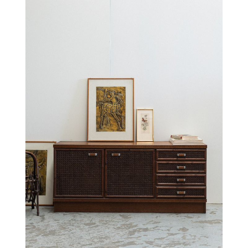 Enfilade aux façades en cannage n°740