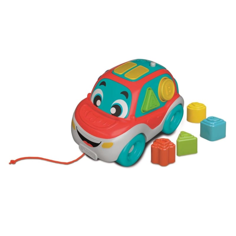 Jouet d'éveil clementoni 50808 baby - voiture trieuse formes et couleurs