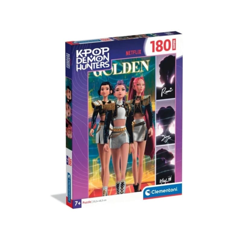 Puzzle clementoni 21761 kpop demon hunters - 180 pièces