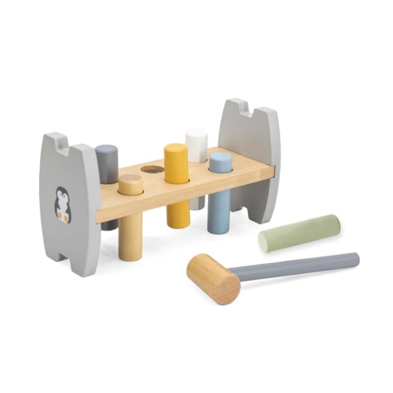 Jeu de marteau viga 44207 polarb - pingouin à chevilles