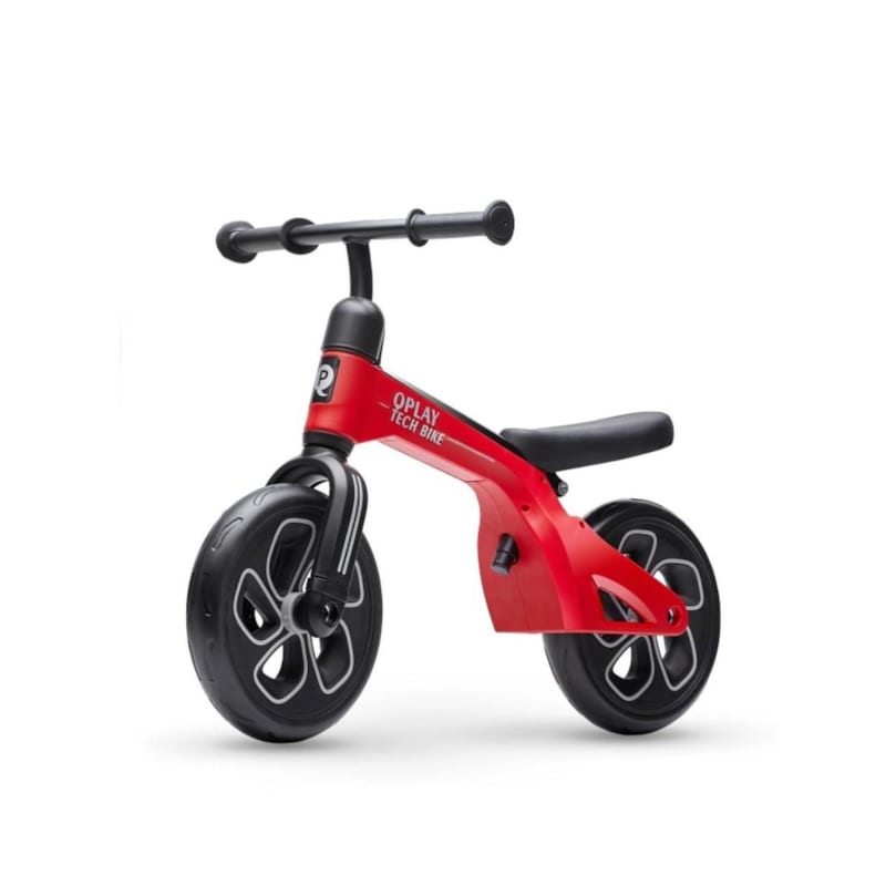 Draisienne qplay tech rouge - apprentissage de l'équilibre