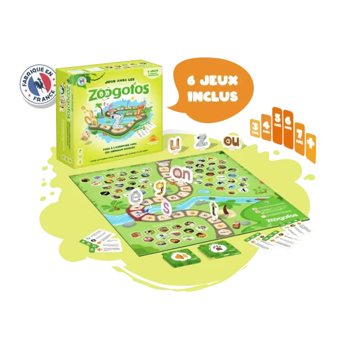 Zoogotos : le grand jeu du déclic lecture