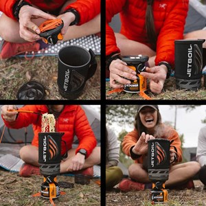 Réchaud et popote jetboil flash 1l carb