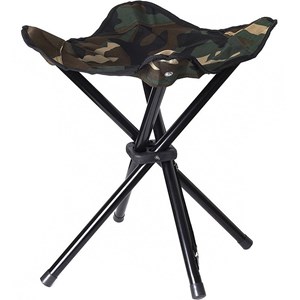 Tabouret pliant fosco collapsible 4-leg
