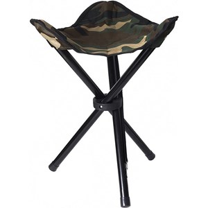 Tabouret pliant fosco collapsible 3-legs camouflage