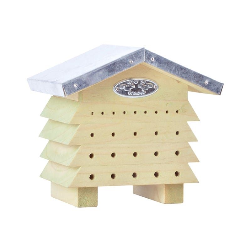Abri à abeilles en bois et zinc