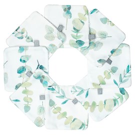 Lingettes lavables 8 pièces, eucalyptus
