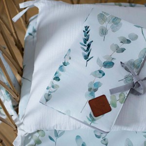 Housse matelas à langer eucalyptus