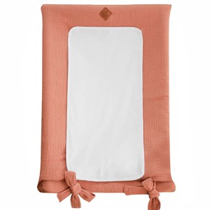 Housse de matelas à langer en gaze de