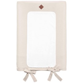 Housse matelas-langer gaze coton jeanne