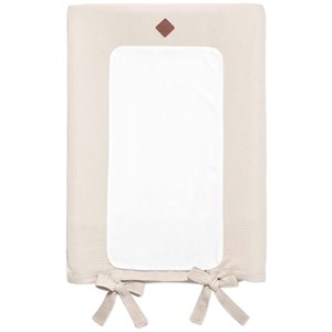 Housse matelas-langer gaze coton jeanne