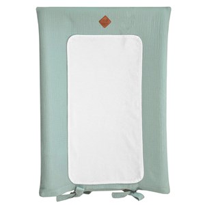 Housse de matelas à langer en gaze de