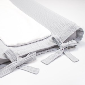 Housse matelas-langer gaze coton jeanne