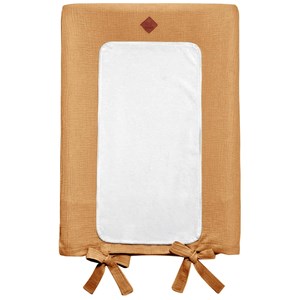 Housse de matelas à langer en gaze de