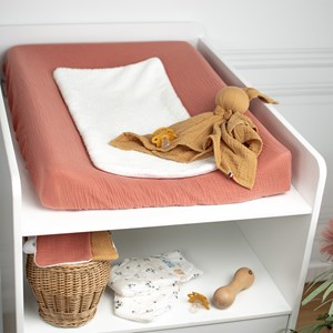 Housse matelas à langer bambou jeanne