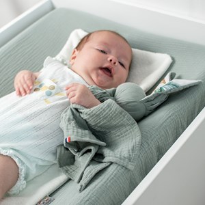 Housse matelas à langer bambou jeanne