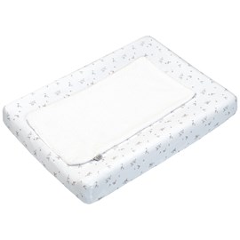 Housse de matelas à langer + tapis de