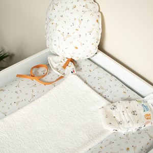 Set housse à langer tapis change