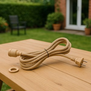 Câble électrique beige enna