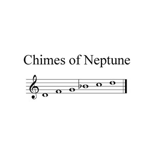 Carillon à vent encore neptune - bronze