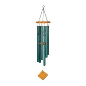 Carillon à vent encore terre - vert