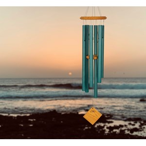 Carillon à vent encore terre - vert