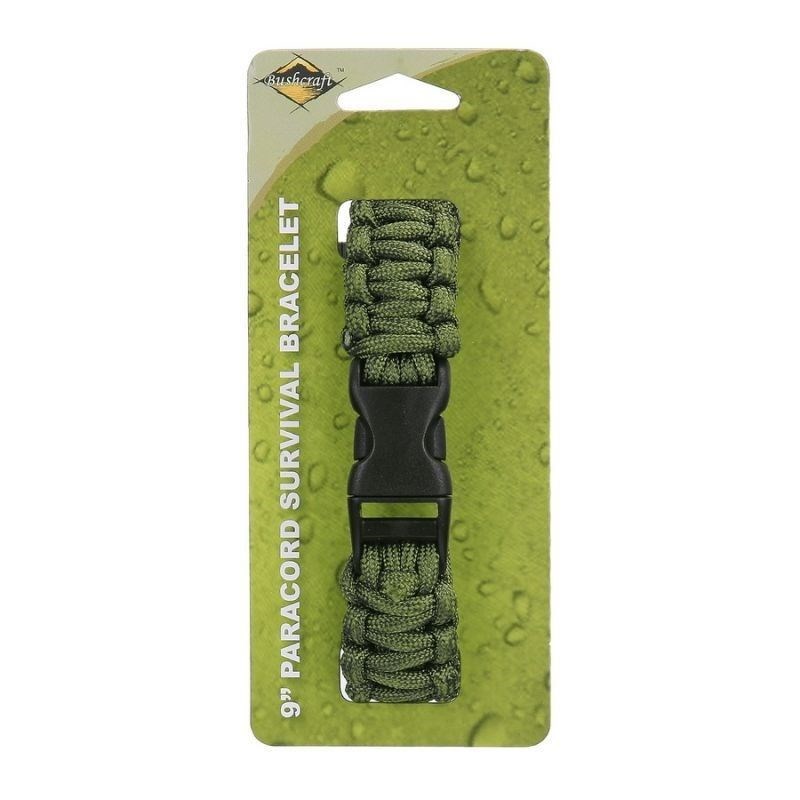Bracelet paracorde bcb paracord vert armée