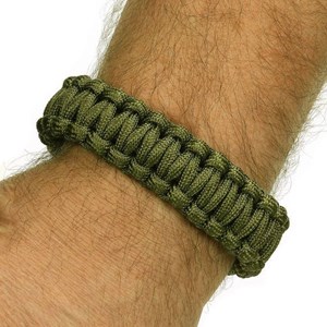 Bracelet paracorde bcb paracord vert ar