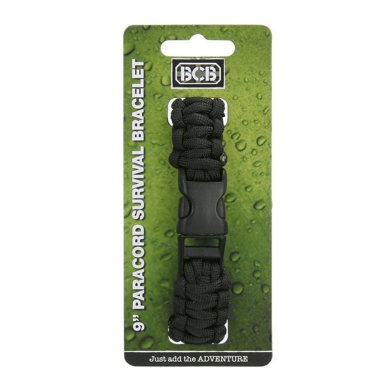 Bracelet paracorde bcb paracord noir