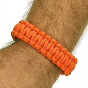 Bracelet paracorde bcb paracord orange