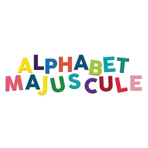 Magnets alphabet majuscule 77 pcs
