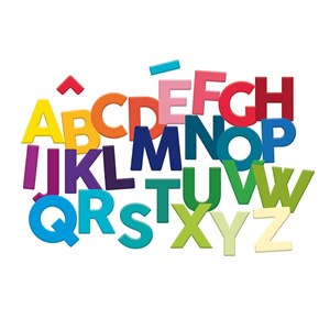 Magnets alphabet majuscule 77 pcs