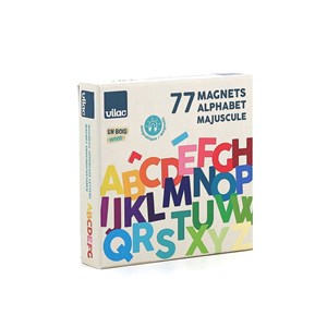 Magnets alphabet majuscule 77 pcs
