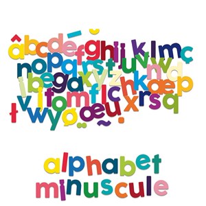 Magnets alphabet minuscule 80 pcs