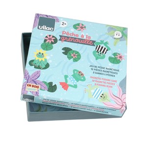 Pêche à la ligne magnétique grenouill