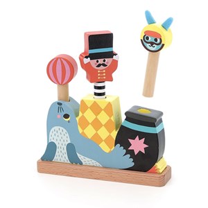 Pop-up en bois cirque