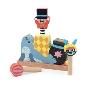 Pop-up en bois cirque