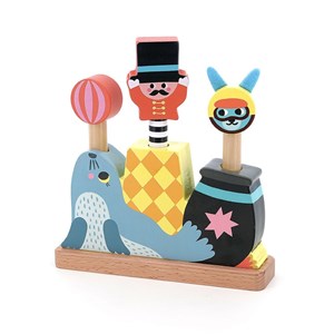 Pop-up en bois cirque