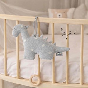 Peluche dinosaure musicale coton