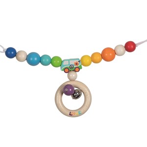 Chaîne poussette van arc-en-ciel