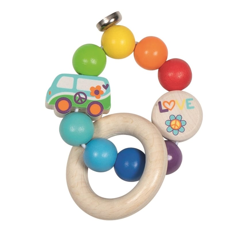 Grand boulier arc-en-ciel en bois multicolore Vertbaudet | La Redoute