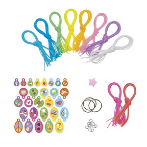 Scoubidous peace and love à créer