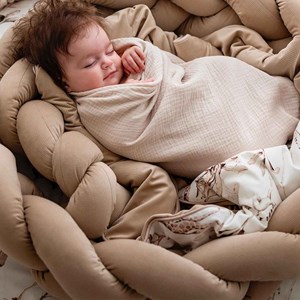 Tresse de lit bébé universelle velvet