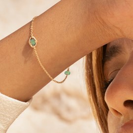 Bracelet aventurine - orphée