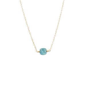 Collier court amazonite - berlingot