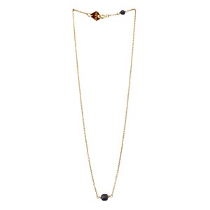 Collier court onyx - berlingot