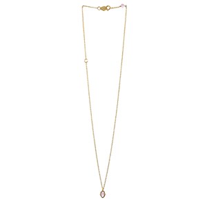Collier quartz rose - orphée